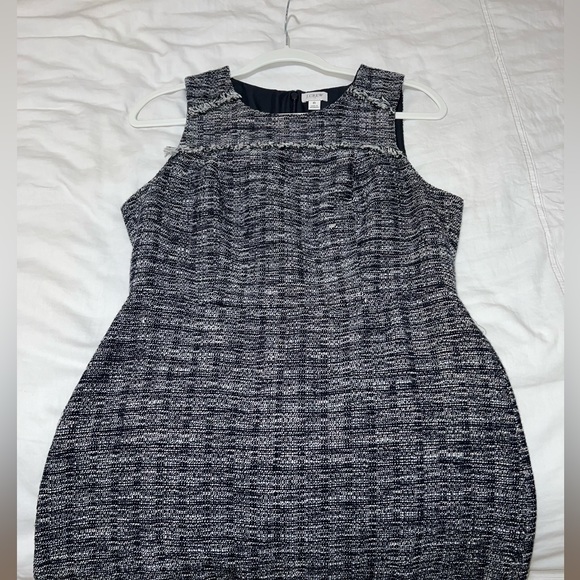 J. Crew Tweed Fringe Dress 6 - Picture 8 of 8